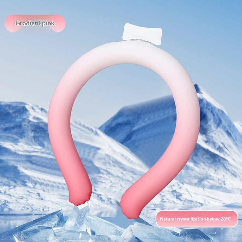 Portable Neck-Hanging Cooling Ice Ring PCM Axl