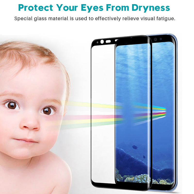 9D Tempered Glass Screen Protector – Samsung Galaxy S8–S10 Screen Protector Axl