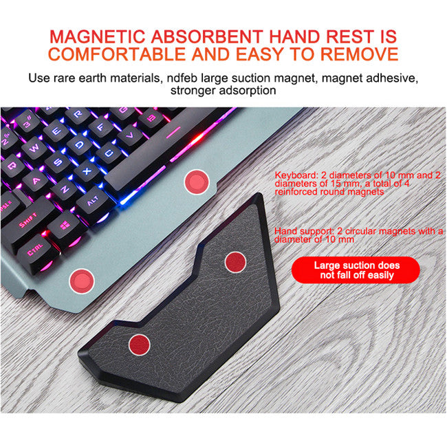 Ergonomic Mechanical Keyboard with RGB Backlight Axl