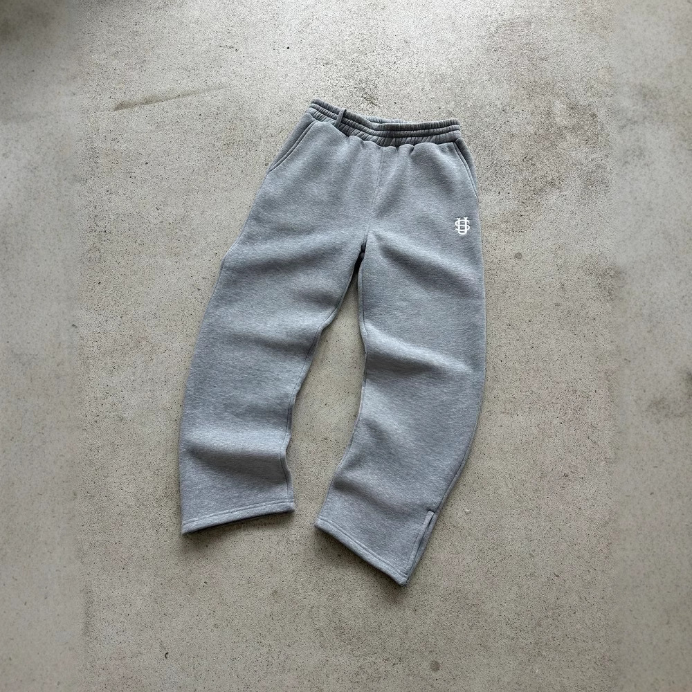 Solid Color Zipper Sweatpants Axl