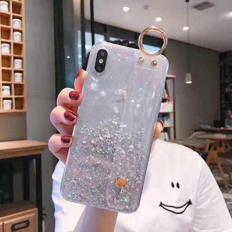 Glitter Star Silicone iPhone Case – 6 to 11 Pro Max