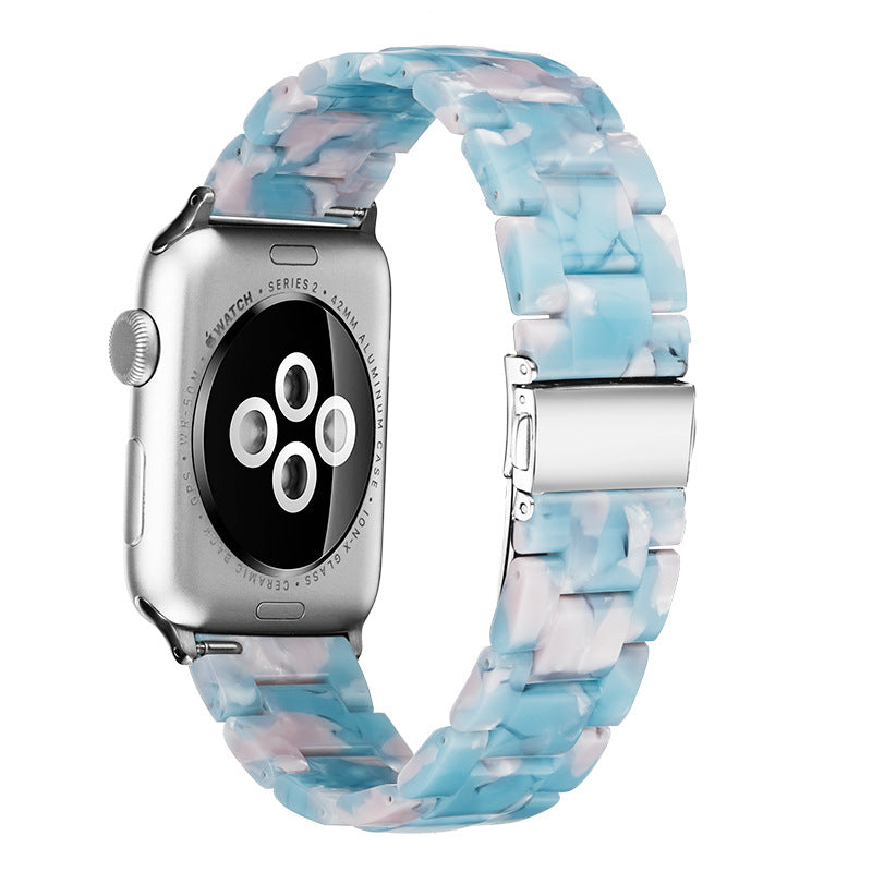 Apple Resin Watch Band for iWatch Series 1-4 (Wholesale) Axl 38/40mm sky blue