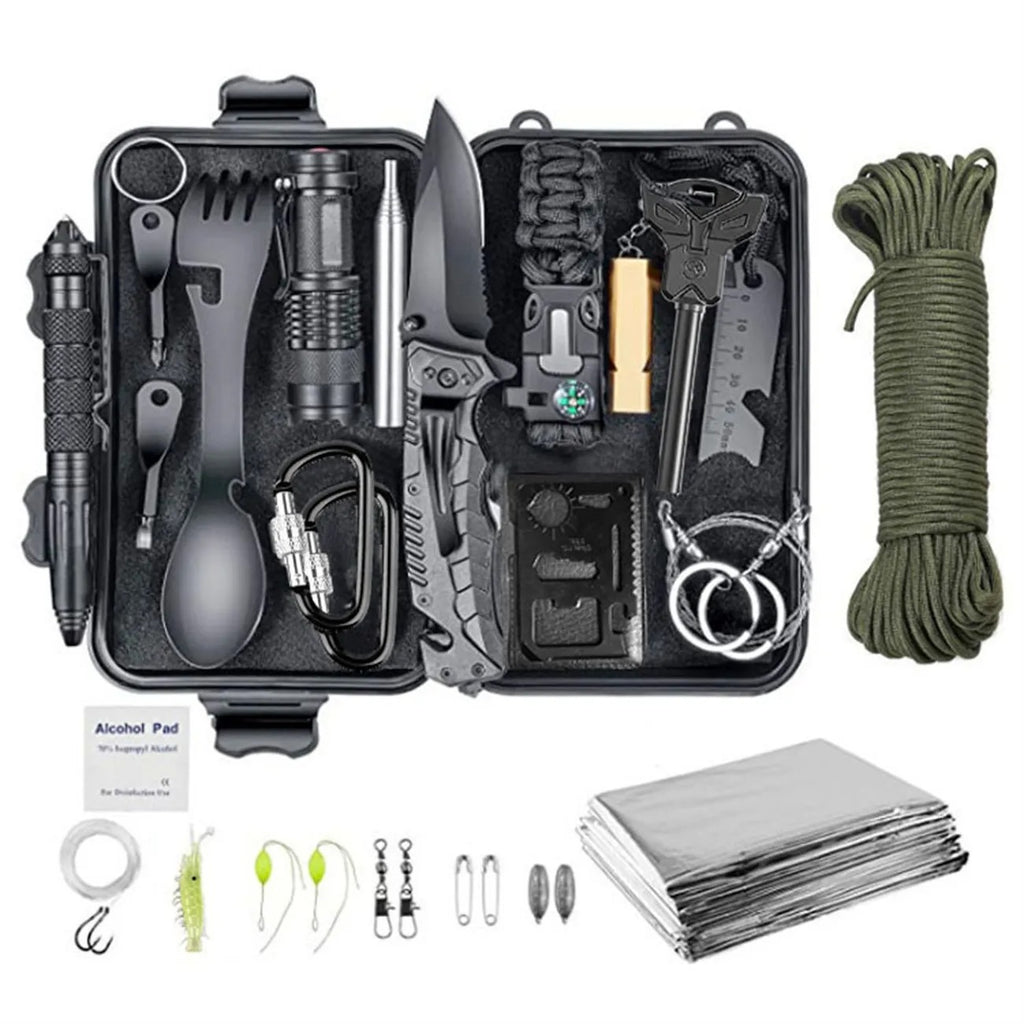 Outdoor Survival Kit Wilderness Tool Set Axl