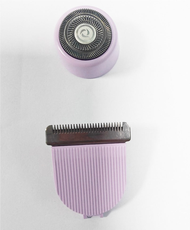 Electric Dual-Head Epilator Axl Purple Replacement head