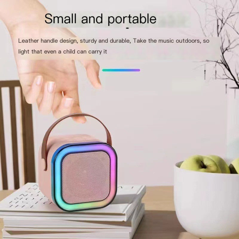 Mini Wireless Bluetooth Speaker with LED Light & Mic | Axl Bluetooth Speaker Axl
