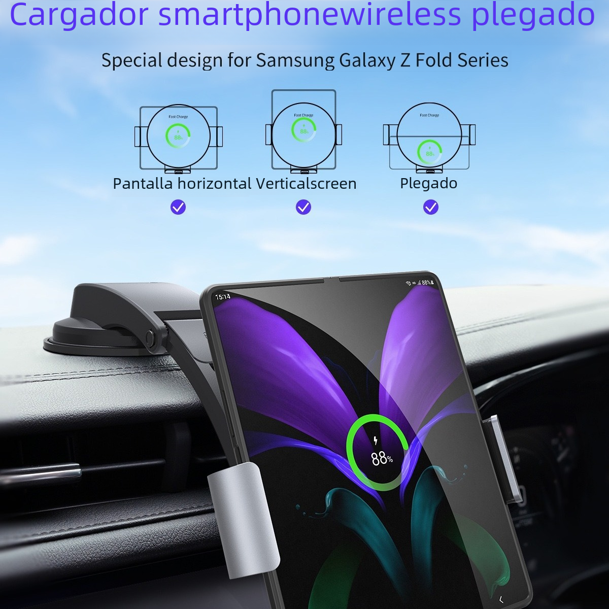 Car Mount for Samsung Fold5/4 & Xiaomi Fold3 Phones Axl