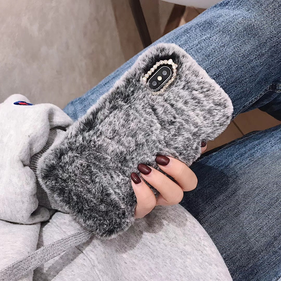 Luxury Plush Silicone iPhone Case – Soft Grip Cover | Axl