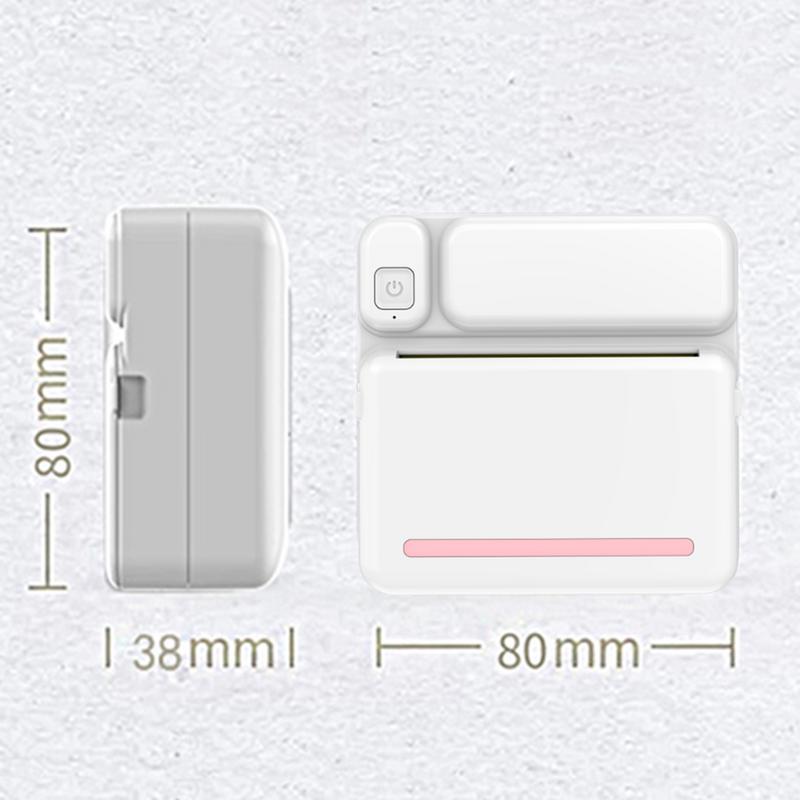 Mini Portable Label Printer – Compact USB Label Maker | Axl Portable Label Printer Axl