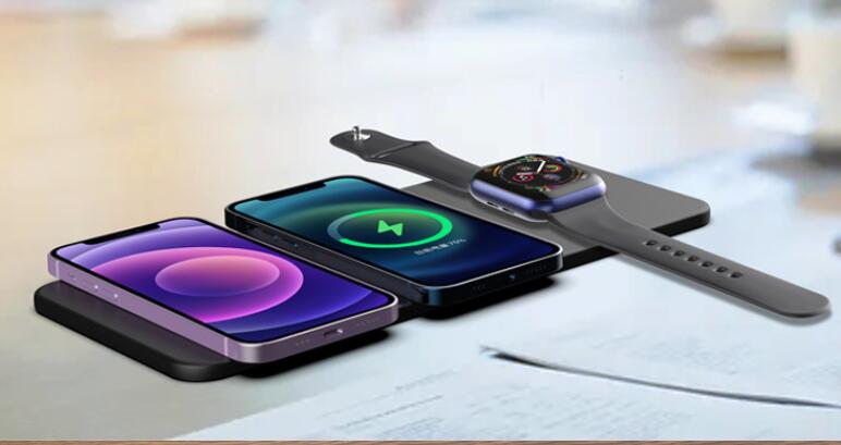 15W Fast Wireless Charger for Apple Phones (3-in-1) Axl