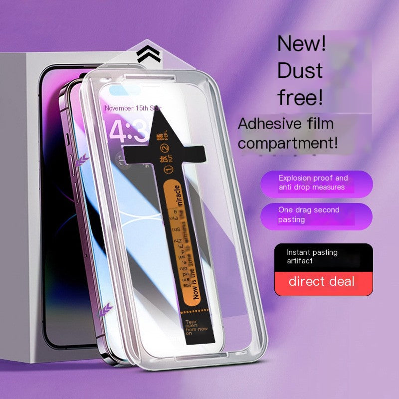 Tempered Glass Privacy Screen Protector for iPhone 15 Pro Max Axl