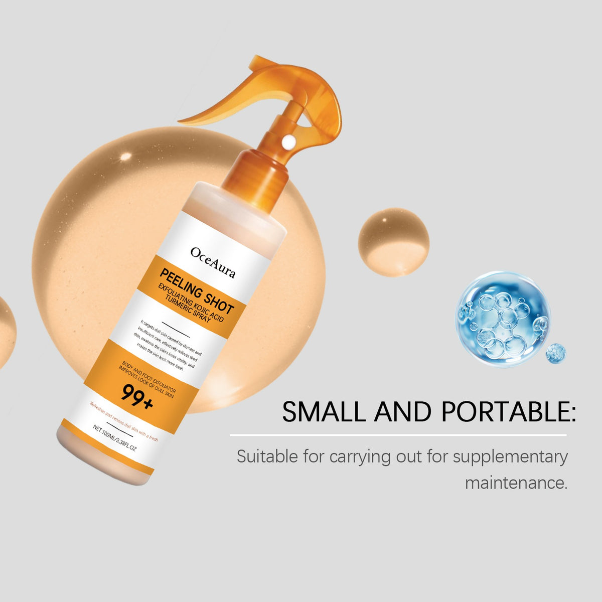 Kojic Acid Turmeric Exfoliating Spray Axl
