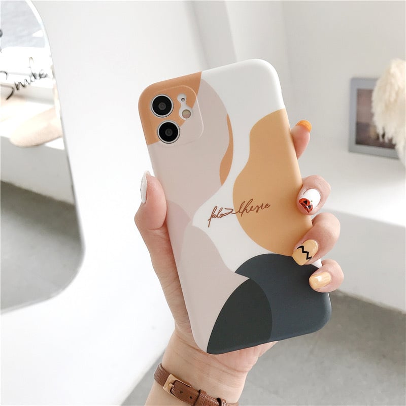 Morandi Color TPU iPhone Case – X, 11, 12, 13 Pro Max iPhone Phone Case Axl Photo Color / 13Pro