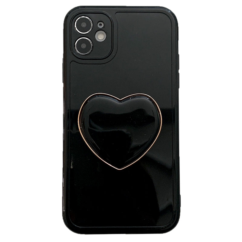 Homemade Hot Girl Love Phone Stand Case Axl Black / iPhone7P/8P