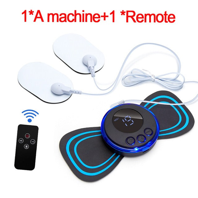 Portable Electric Pulse Neck and Shoulder Massager Axl Remote control one to two Standard
