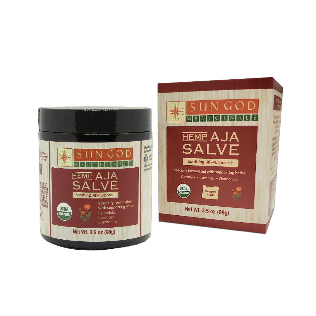 Organic Aja All-Purpose Hemp Salve - 3.5 oz. Axl