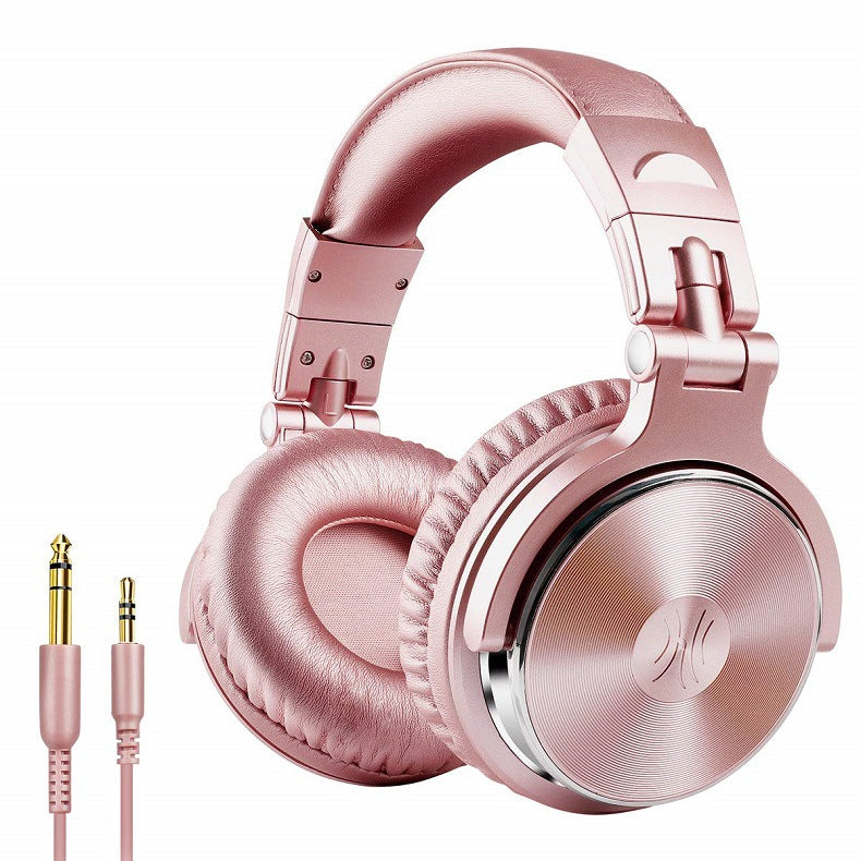 Axl 50mm Over-Ear Wired Monitor Headphones with Mic Monitor Headphones Axl Pink