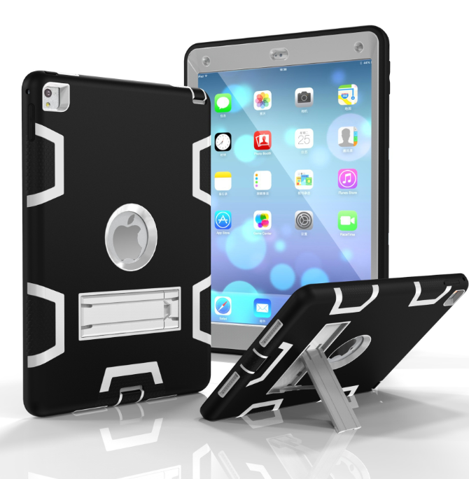 Full Coverage Silicone Kids Tablet Case with Stand Axl