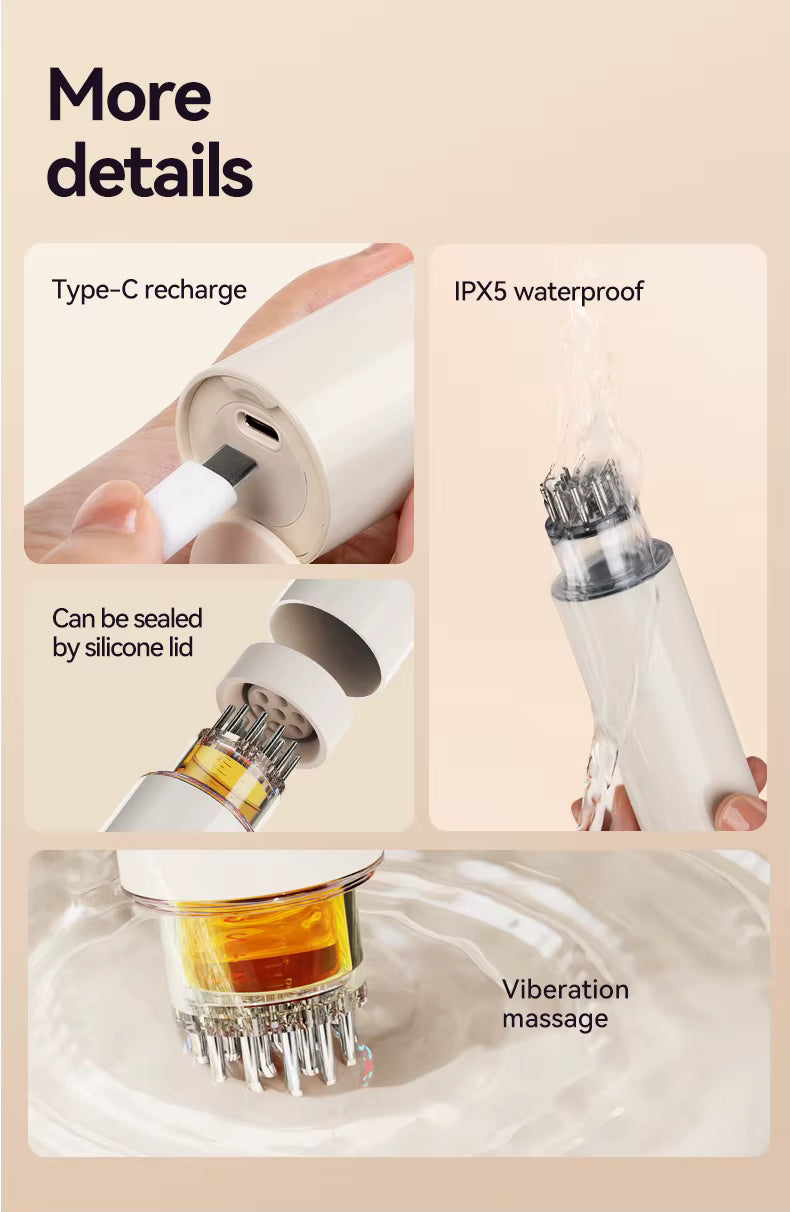 Electric Scalp Massager Comb Axl