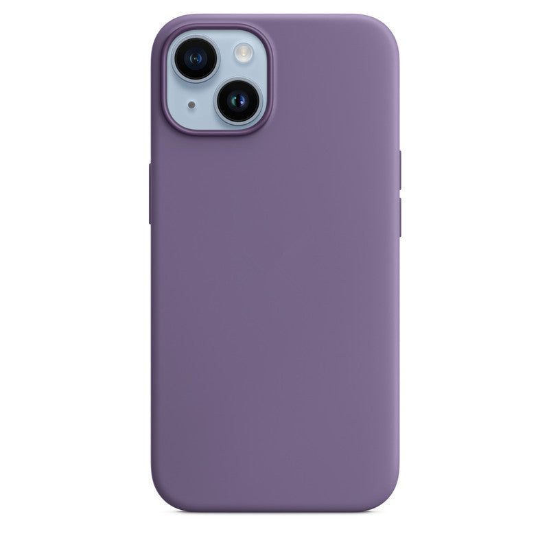 Liquid Silicone Case for iPhone 14 Pro Max with MagSafe Axl Iris color / 14Promax [magnetic + Animation + LOGO + official website packaging]]
