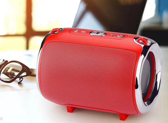 Portable Anti-Fall Bluetooth Speaker with Subwoofer Axl Red / Charging Version