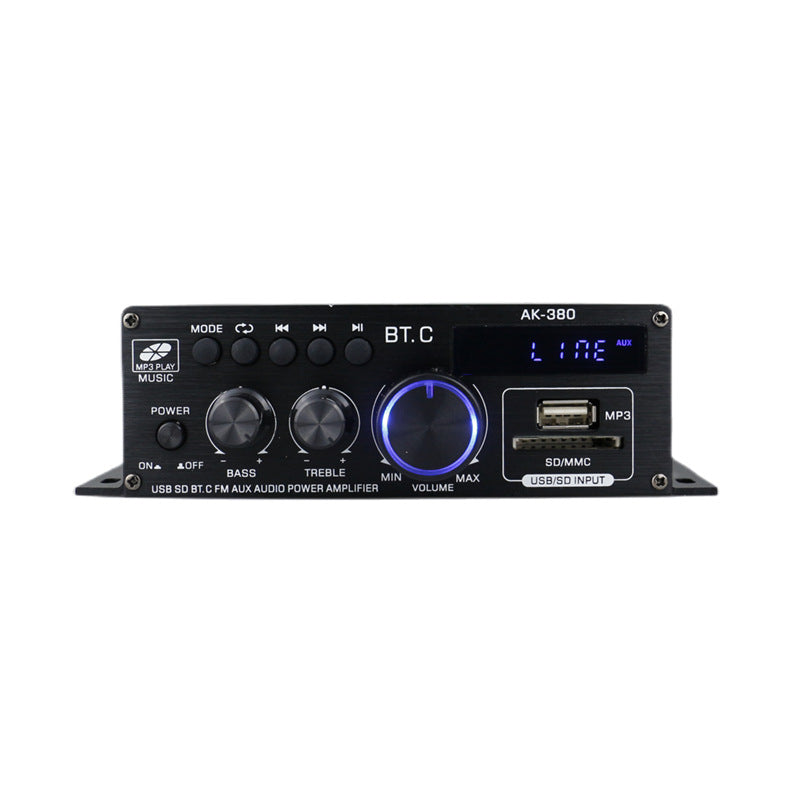 AK380 Bluetooth Car Home 12V Power Amplifier Device Axl