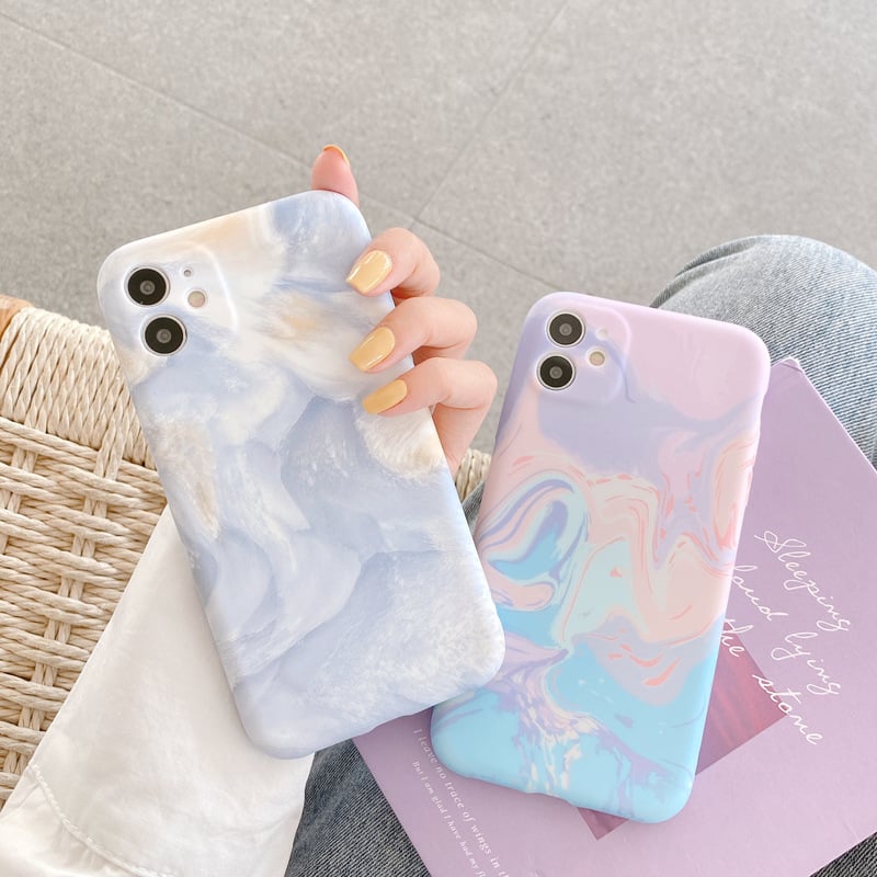 Watercolor Ink Painting Phone Case for Apple Devices Axl