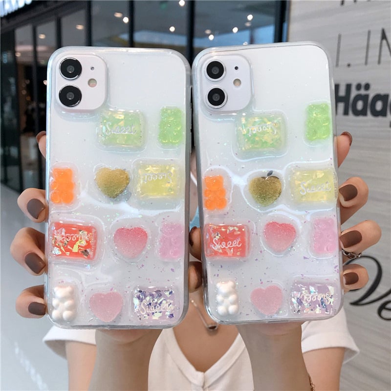 Transparent Candy Case for Mobile Phones Axl