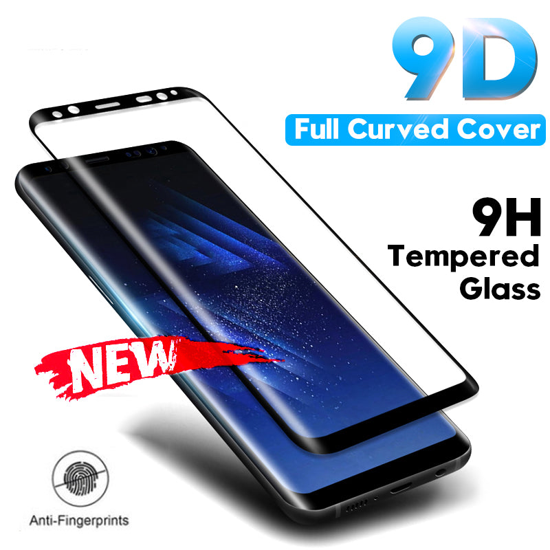 9D Tempered Glass Screen Protector – Samsung Galaxy S8–S10 Screen Protector Axl