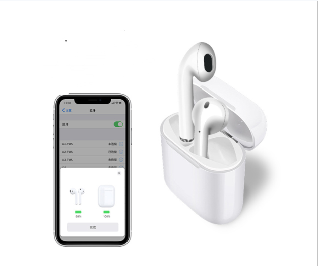 A2-TWS Wireless Bluetooth Earbuds with Touch Control Axl White