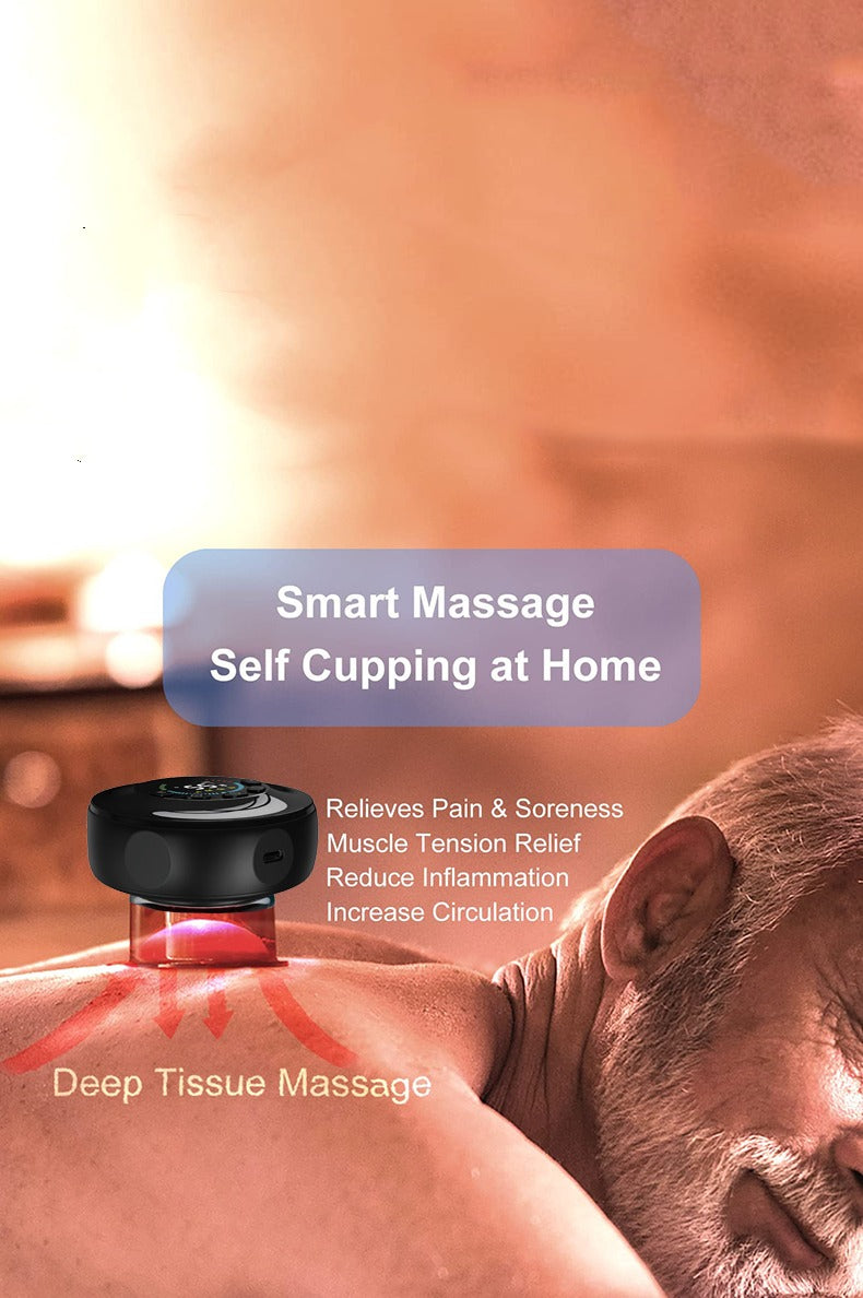 Red Light Electric Cupping Massager Axl