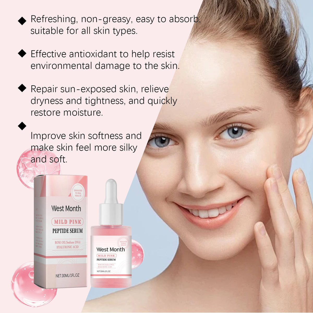 Mild Pink Peptide Serum Axl