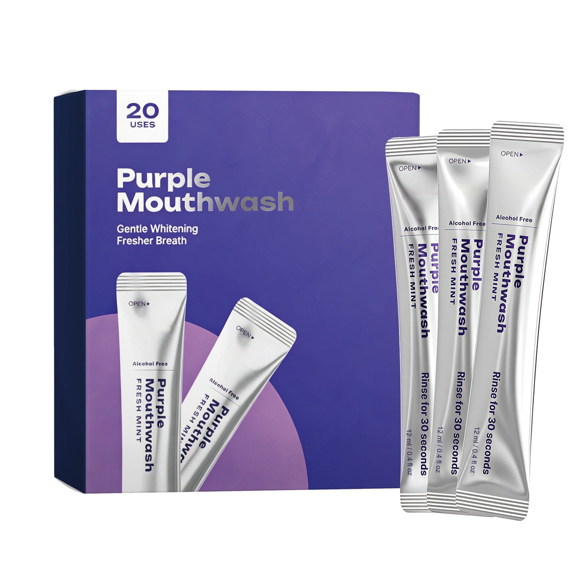 Mint Portable Mouthwash 20PCS Axl Mint 20PCS