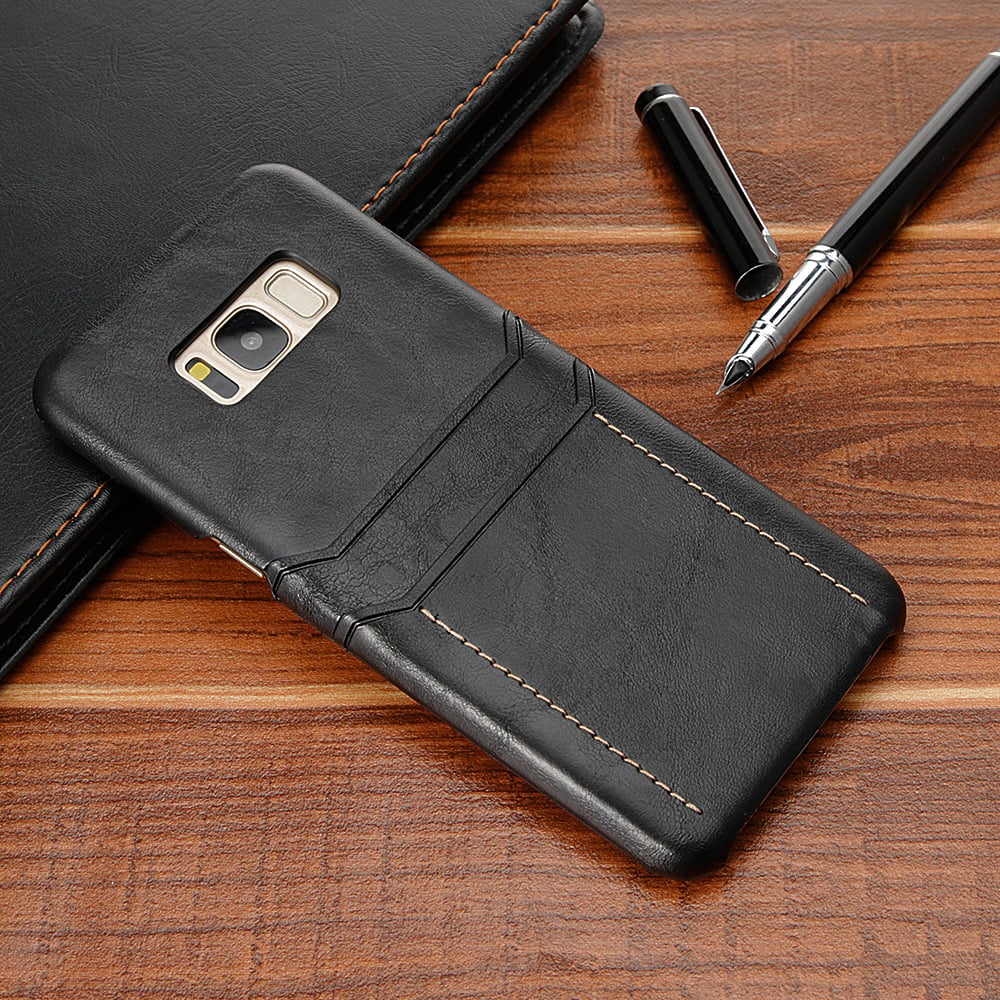 Double Card Wallet Case – Samsung Note 8/9 S8 S9 | Axl Wallet Phone Case Axl Black / S8