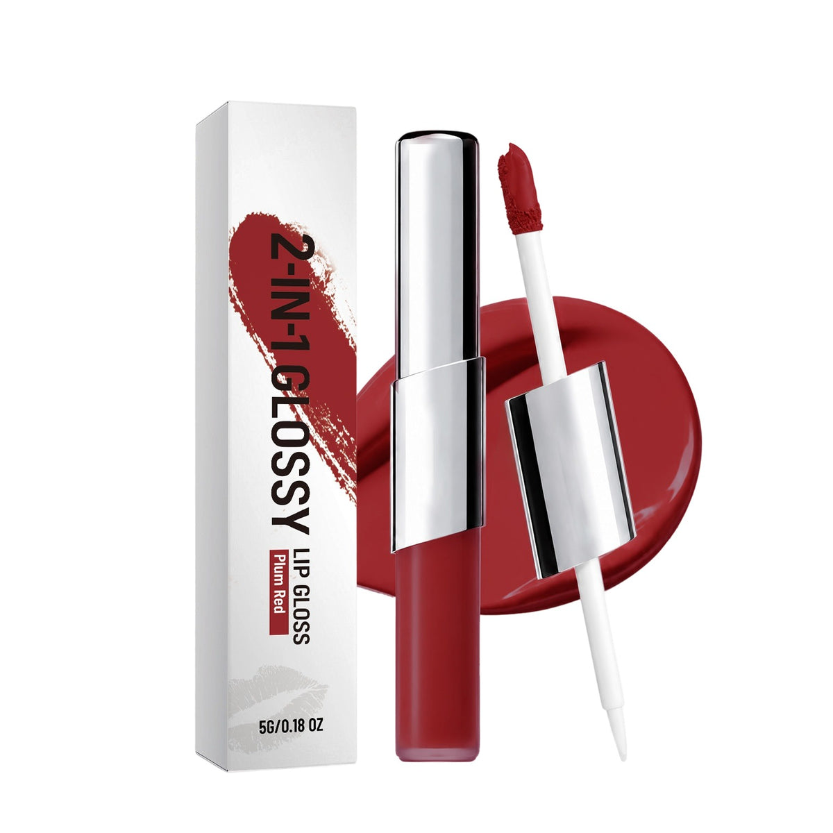Two-in-One Brightening Lip Gloss Axl Rose