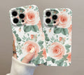 Painted Flower & Leaf iPhone Case – Floral Cover | Axl Floral Phone Case Axl