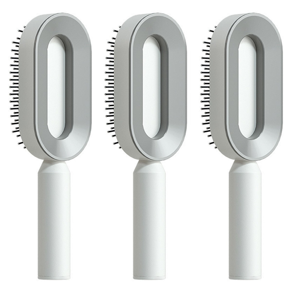 Self-Cleaning Anti-Static Hair Brush | Air Cushion Detangler