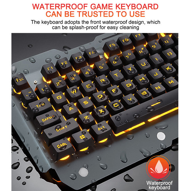Ergonomic Mechanical Keyboard with RGB Backlight Axl