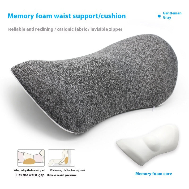 Memory Foam Lumbar Support Pillow Axl