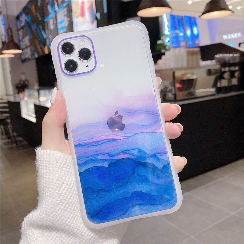Watercolor Anti-Drop iPhone Case – TPU Back Cover | Axl iPhone Phone Case Axl Dream watercolor red / iphone 11 pro max