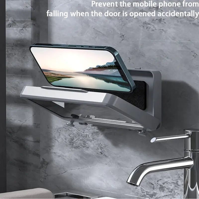 Waterproof Shower Phone Holder with Anti-Fog Touch Screen Axl