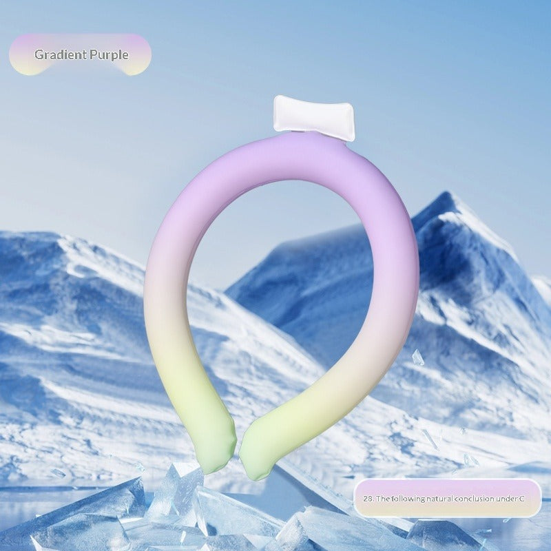 Portable Neck-Hanging Cooling Ice Ring PCM Axl