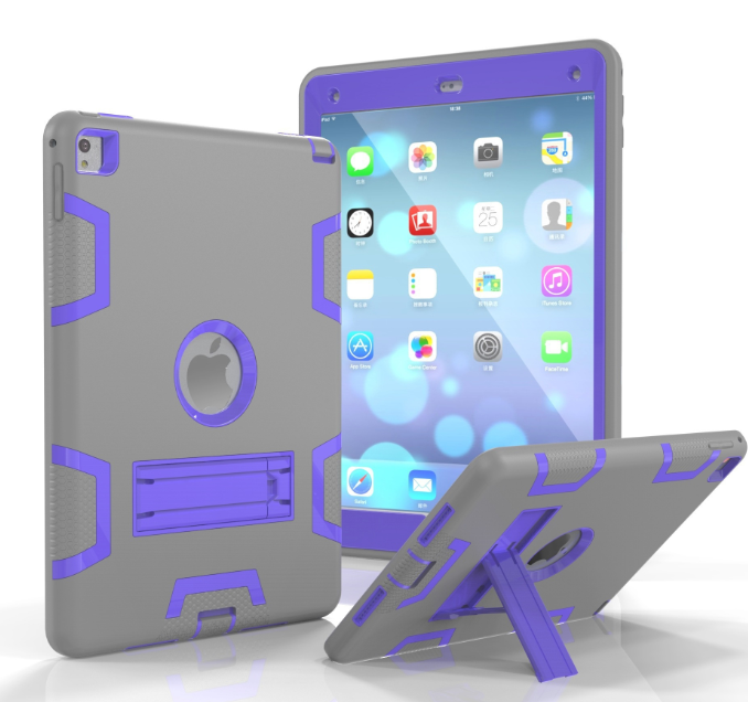 Full Coverage Silicone Kids Tablet Case with Stand Axl