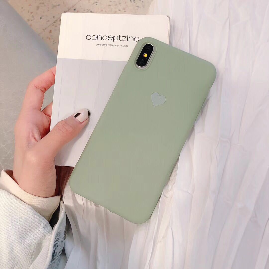 Solid Color Love Phone Case Axl orange / Iphone 6s