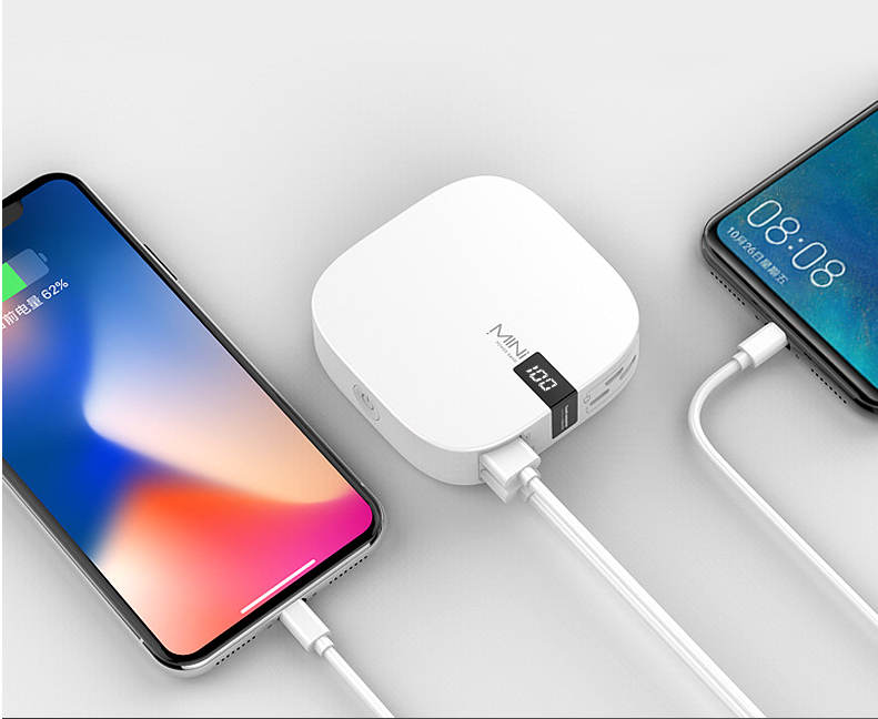 Mini Power Bank 10000mAh Ultra-Slim Fast Charge Axl