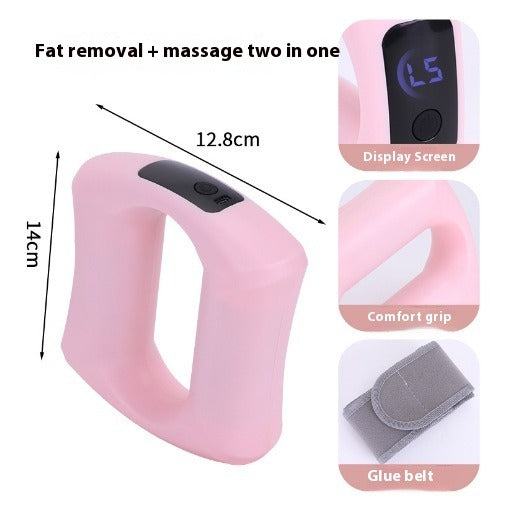 Silent Noise Reduction Portable Massager Axl Pink Fascia Ring