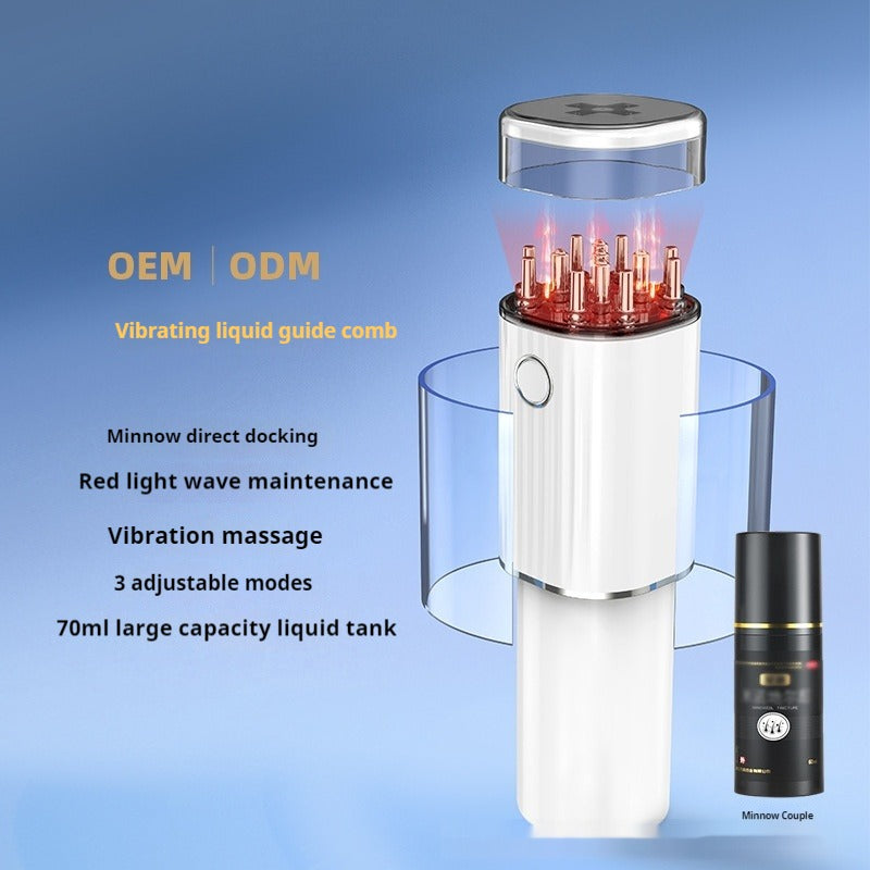 Red Light Scalp Massage Device Axl English Version One Size