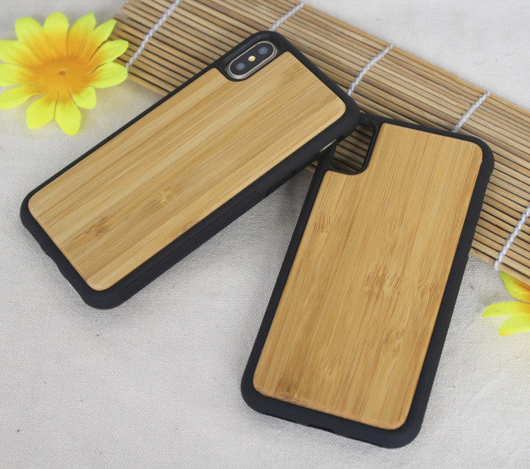 Wooden TPU Phone Case, Mobile Shell, Wooden Cover Axl Bamboo IPhone XR