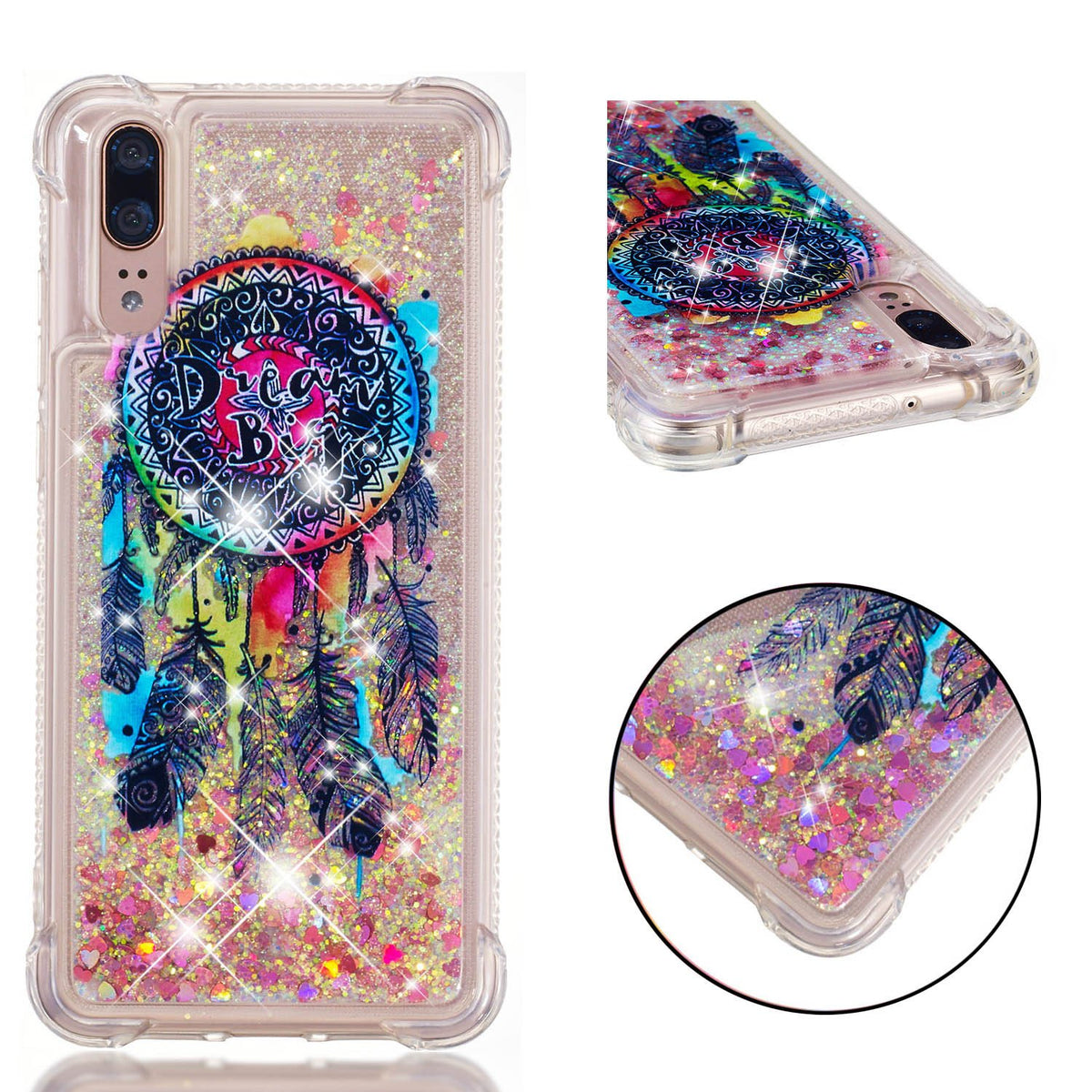 Glitter Quicksand TPU iPhone Case – Sparkle Soft Shell Cover