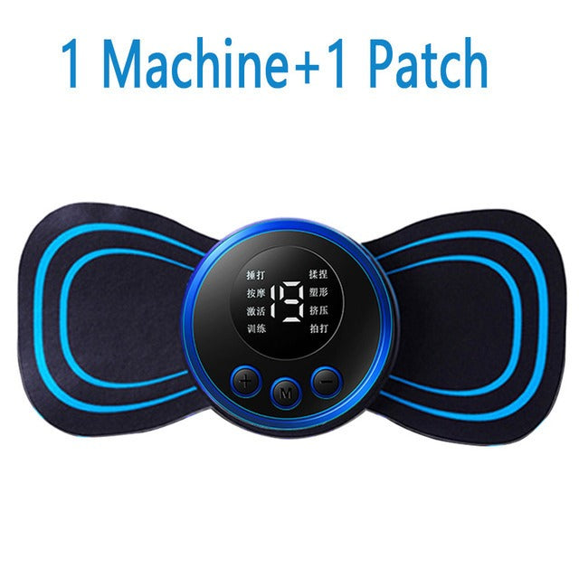 Portable Electric Pulse Neck and Shoulder Massager Axl