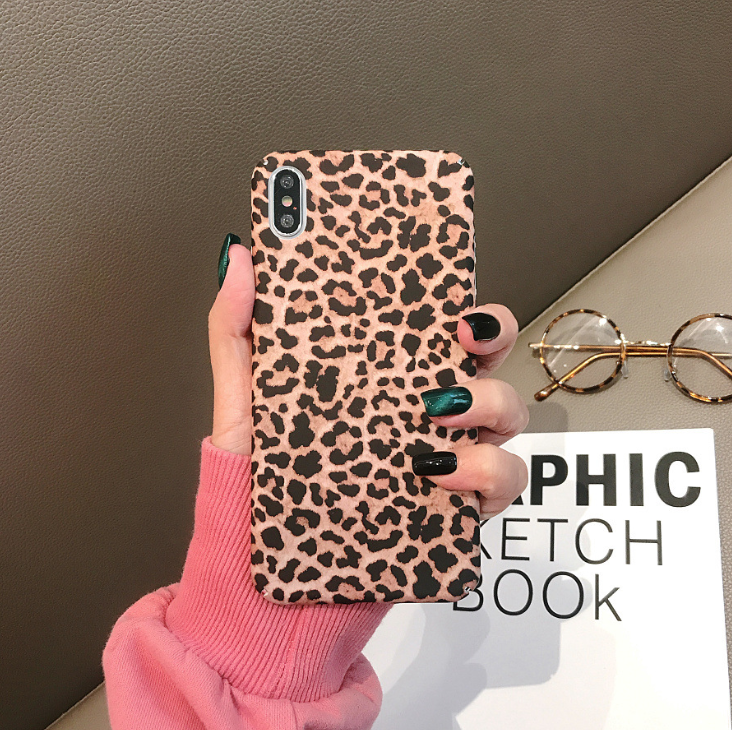 Leopard Print Phone Case and Protective Cover Axl Coffee iPhone8 7 plus
